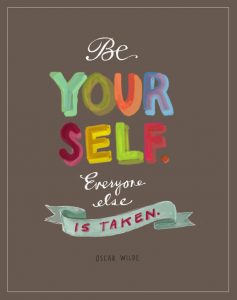 Be Yourself, Everyone Else Is Taken-Theprtalk.com public relations